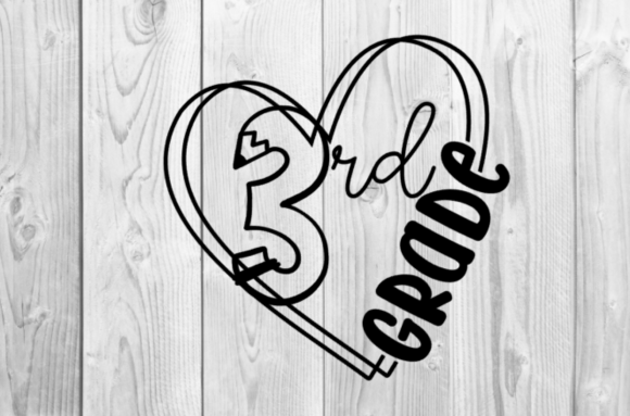 3rd Grade SVG: A Unique Design for Educators and Classroom Enthusiasts