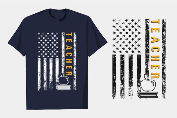 American Teacher - USA Flag T Shirt: A Strategic Tool for Educators and Professionals