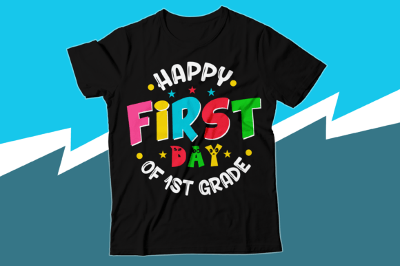 Happy First Day of 1st Grade T-shirt: A Perfect Back-to-School Essential