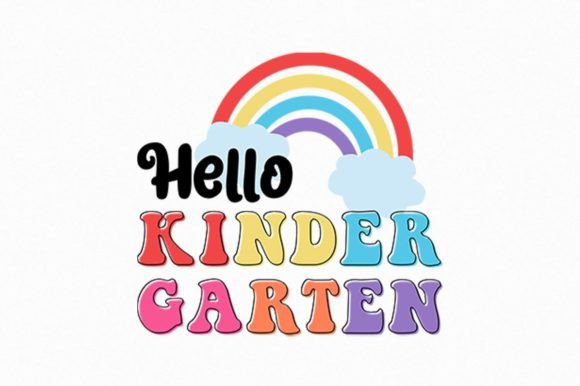 Hello Kindergarten School Sublimation
