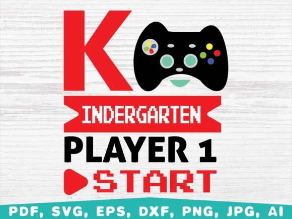 Kindergarten Player1 Start Svg: A Versatile Digital Asset for Creative and Practical Use
