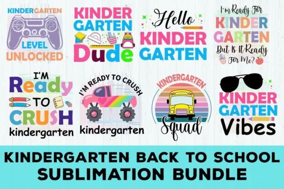 Kindergarten Sublimation Bundle: A Creative Solution for Back to School Projects