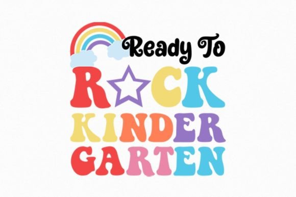 Ready to Rock Kindergarten Sublimation: A Versatile Digital Asset for Creative Projects